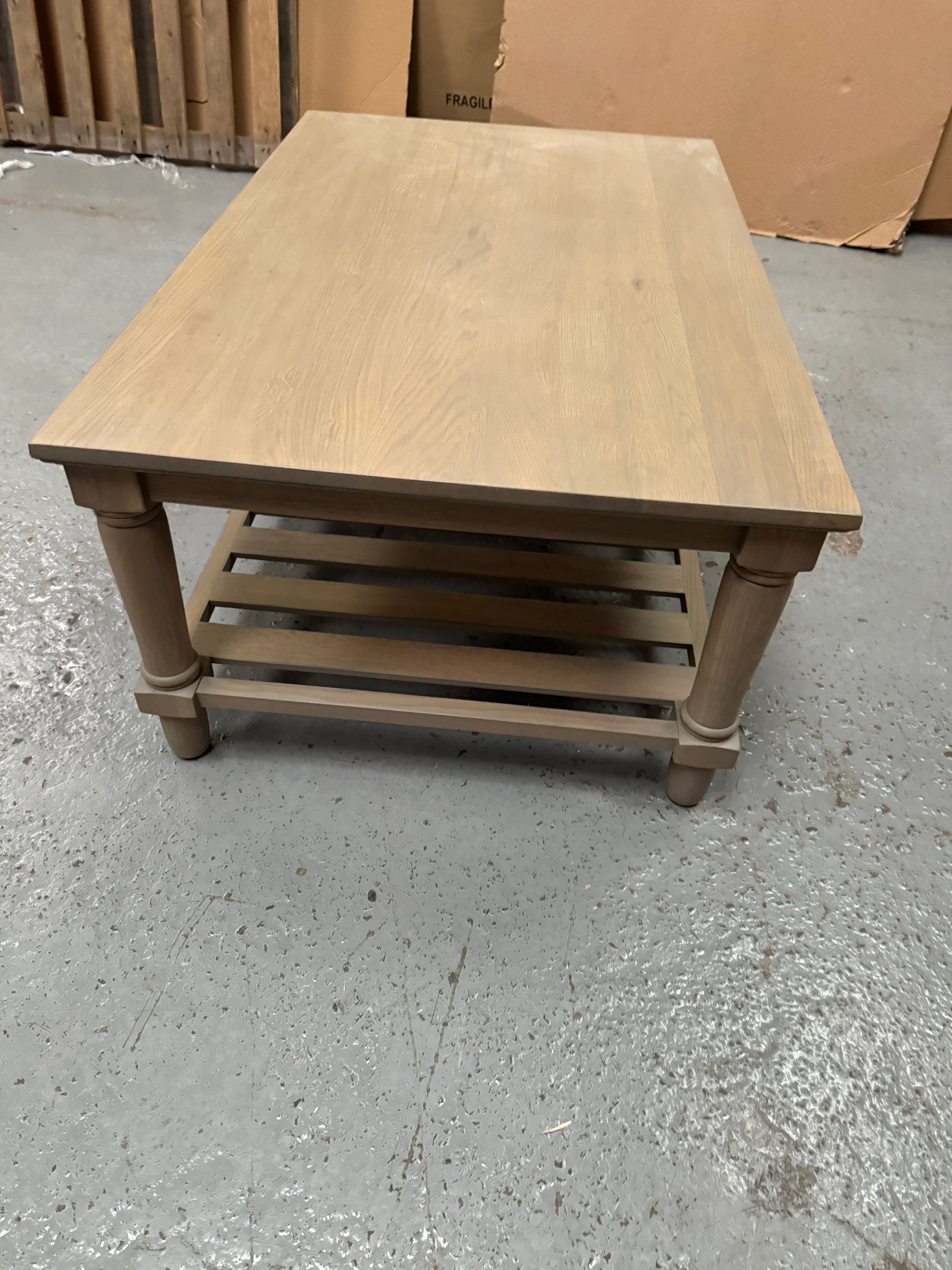 ELKSTONE SMOKED OAK
Coffee Table Quality Furniture Clearance Ltd