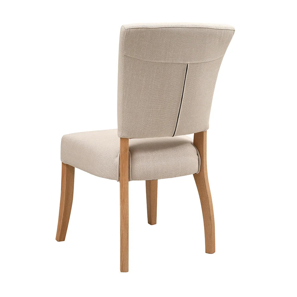 BLUEBELL
Upholstered Dining Chair - Stone - set of two Quality Furniture Clearance Ltd