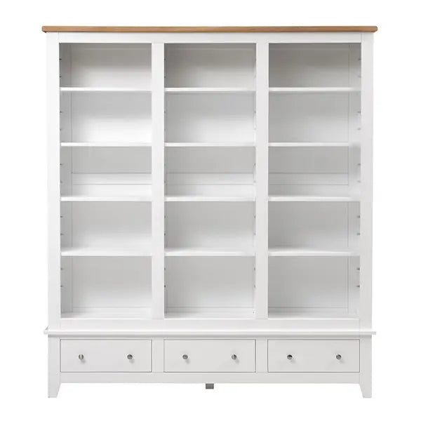 CHESTER PURE WHITE
Grand Bookcase Quality Furniture Clearance Ltd