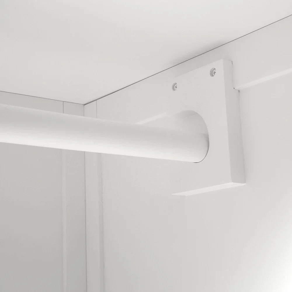 SIMPLY COTSWOLD PURE WHITE Double Wardrobe Quality Furniture Clearance Ltd