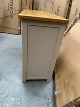 Load image into Gallery viewer, Lundy Stone Grey Single Pedestal Dressing Table Quality Furniture Clearance Ltd
