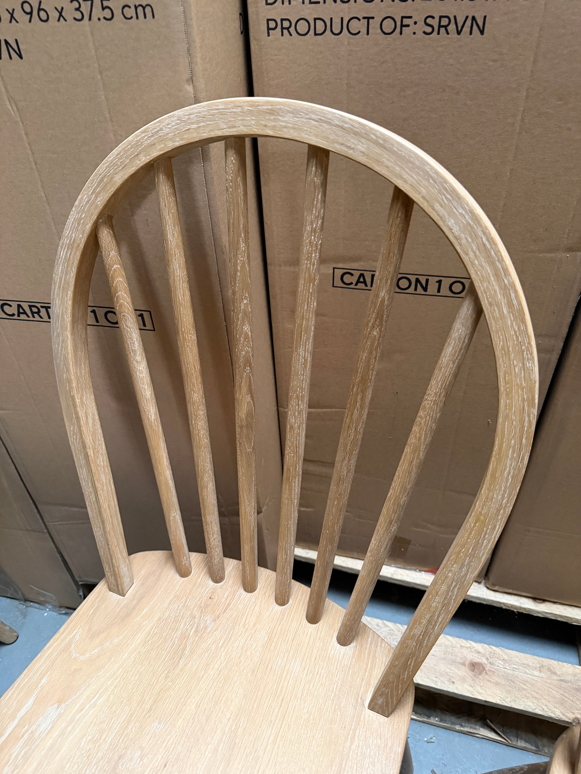 BERKELEY NORDIC OAK
Set of 4 Dining Chairs Quality Furniture Clearance Ltd
