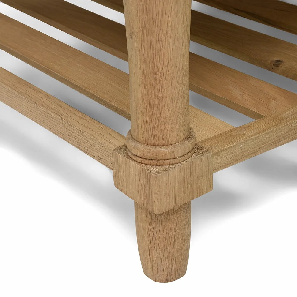 ELKSTONE MELLOW OAK Coffee Table Quality Furniture Clearance Ltd