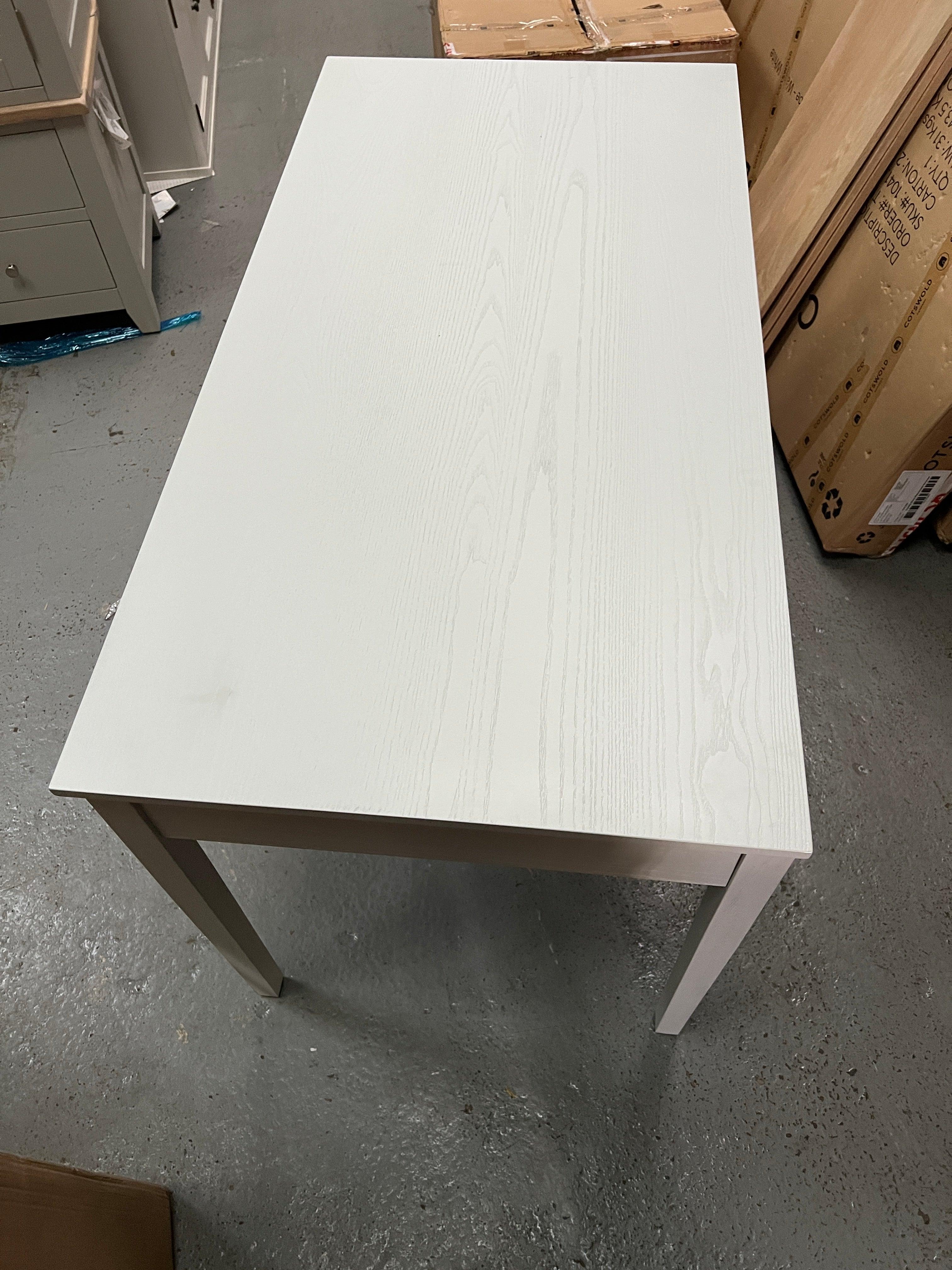 CHARLBURY MINERAL GREY Large Desk Quality Furniture Clearance Ltd