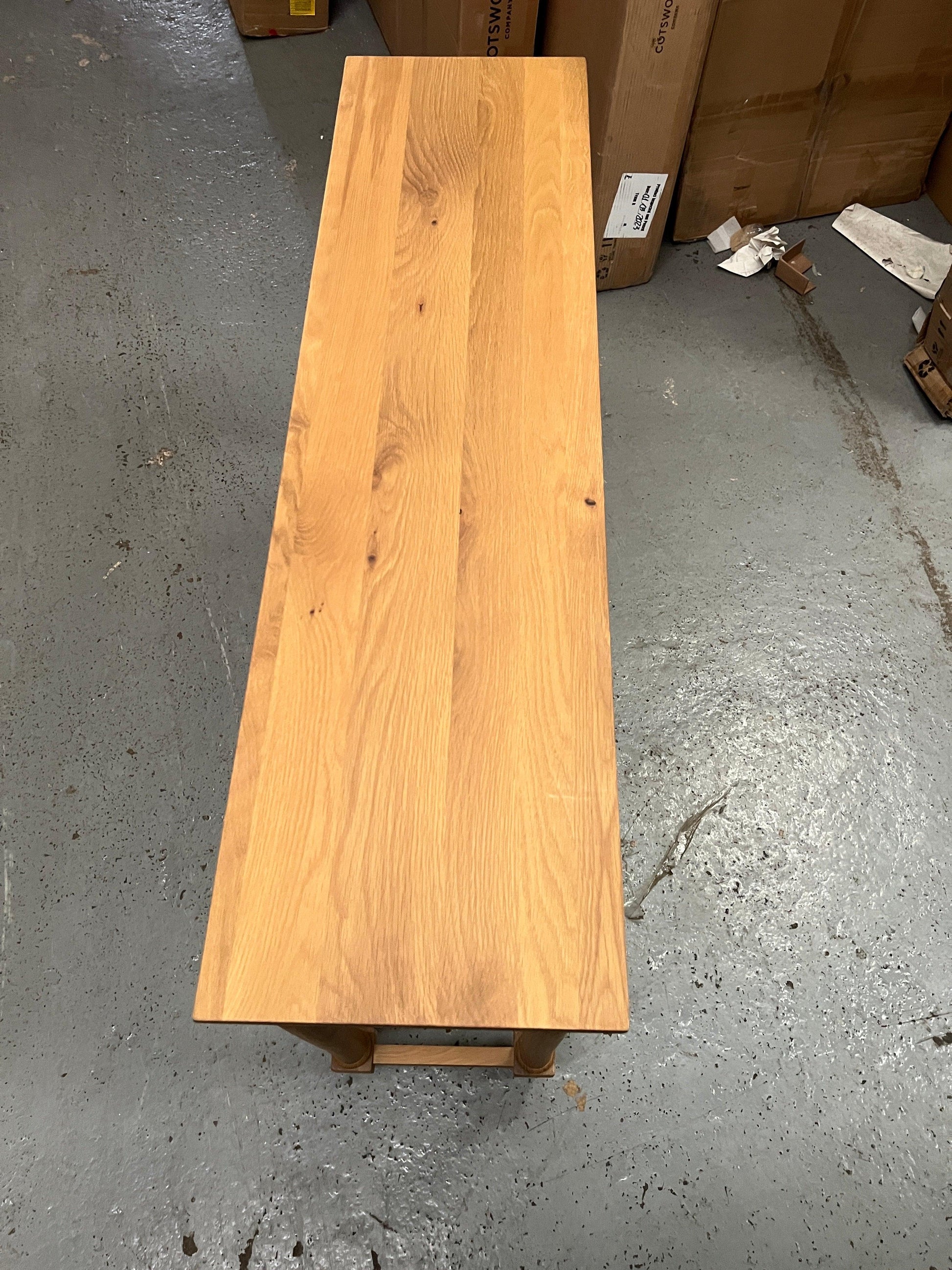 ELKSTONE MELLOW OAK Console Table Quality Furniture Clearance Ltd