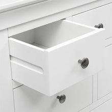 Load image into Gallery viewer, CHANTILLY WARM WHITE 7 Drawer Chest Quality Furniture Clearance Ltd
