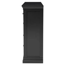Load image into Gallery viewer, CHANTILLY DUSKY BLACK 7 Drawer Chest Quality Furniture Clearance Ltd
