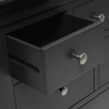 Load image into Gallery viewer, CHANTILLY DUSKY BLACK 7 Drawer Chest Quality Furniture Clearance Ltd
