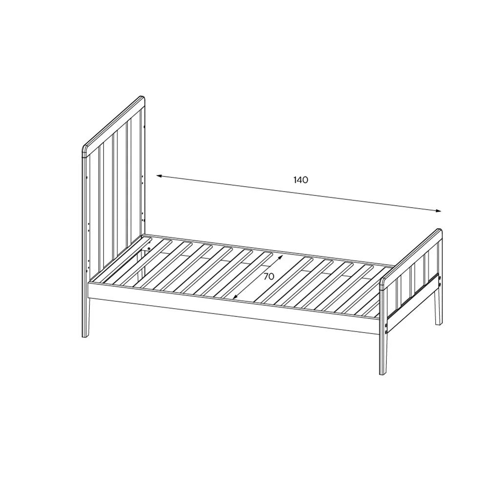 CHESTER OAK
Cot Bed Quality Furniture Clearance Ltd