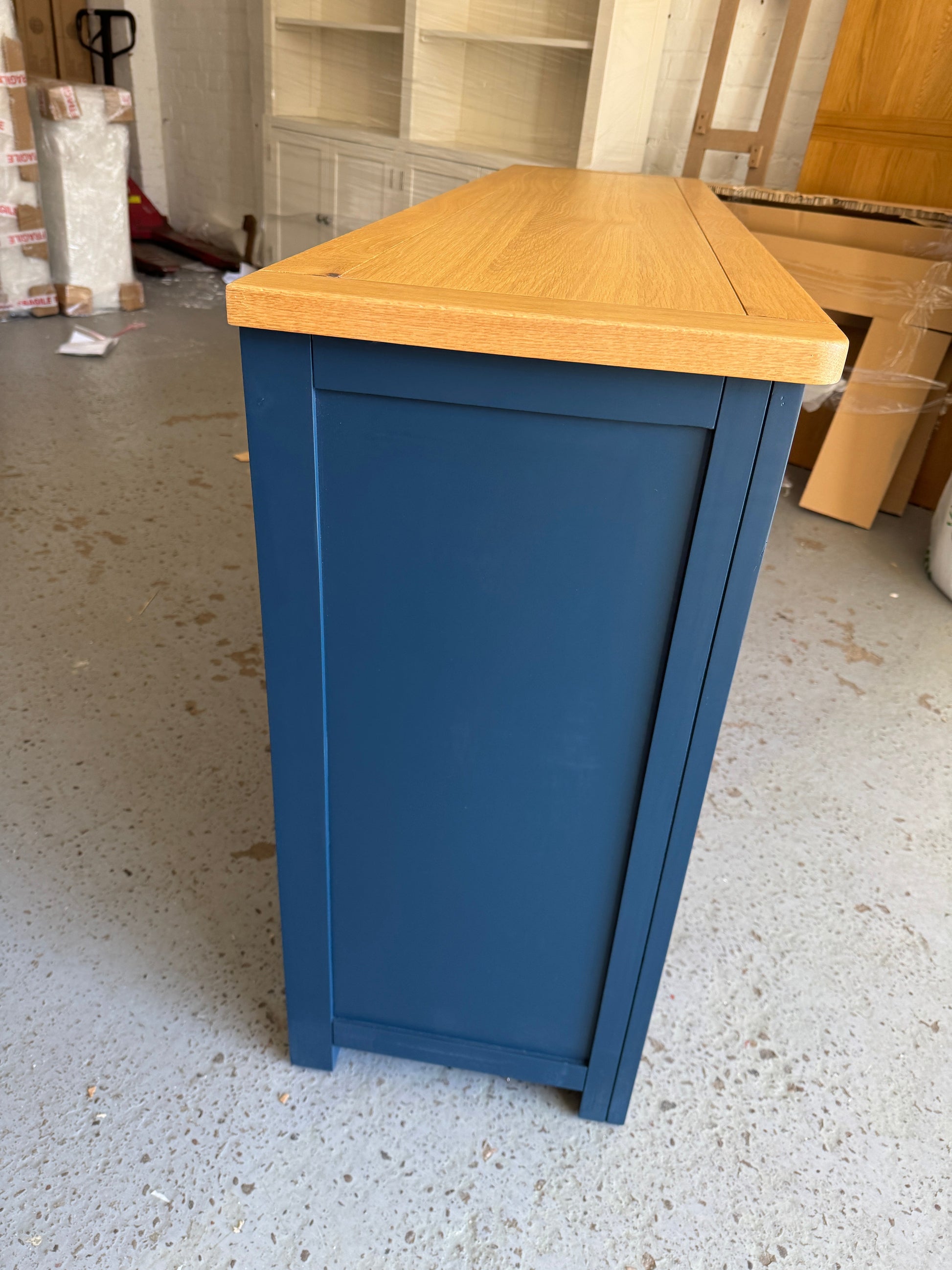 SUSSEX MIDNIGHT BLUE Extra Large Sideboard furniture delivered