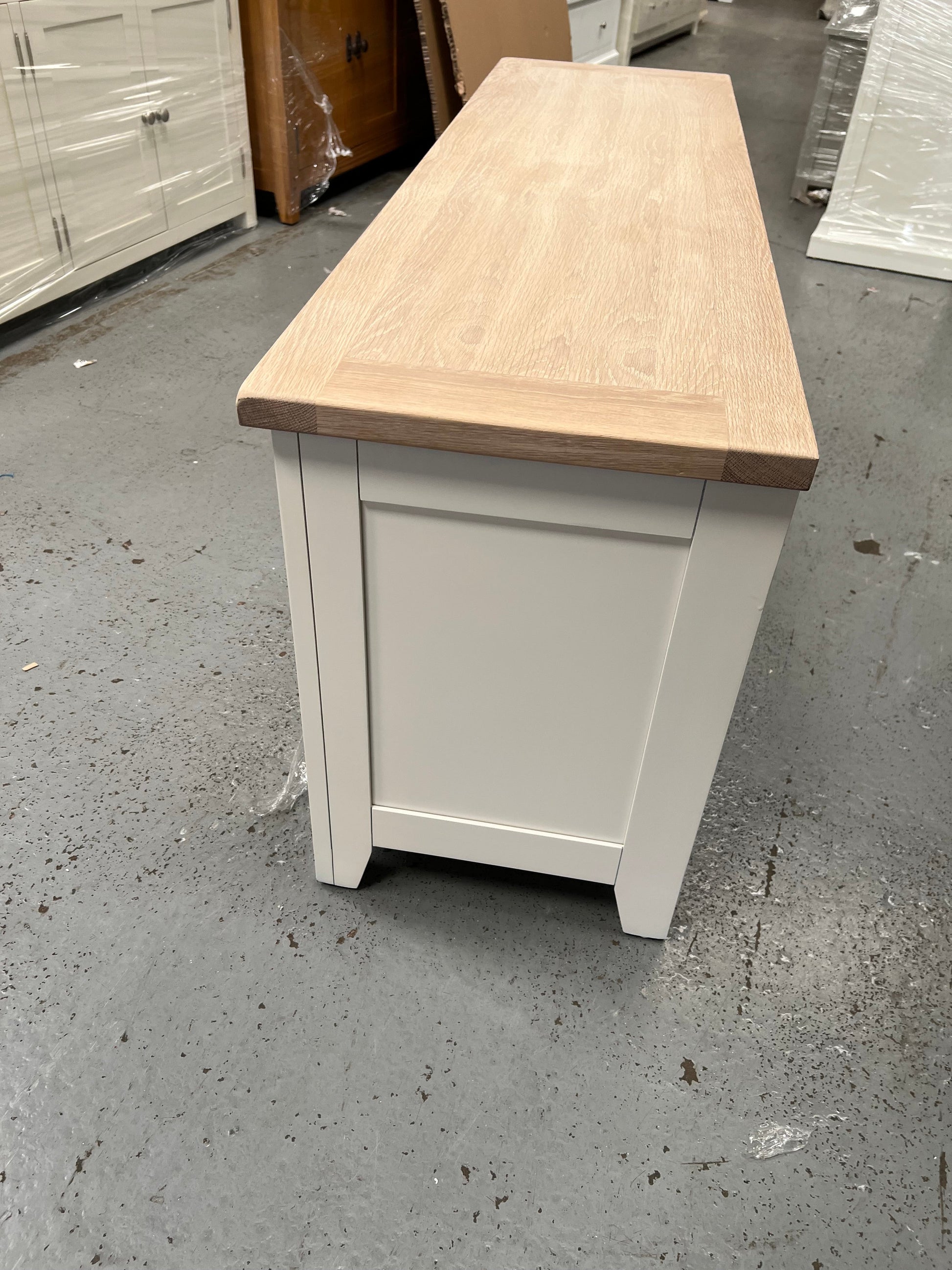 Sussex Cotswold Cream Widescreen TV Unit - Up to 60" furniture delivered