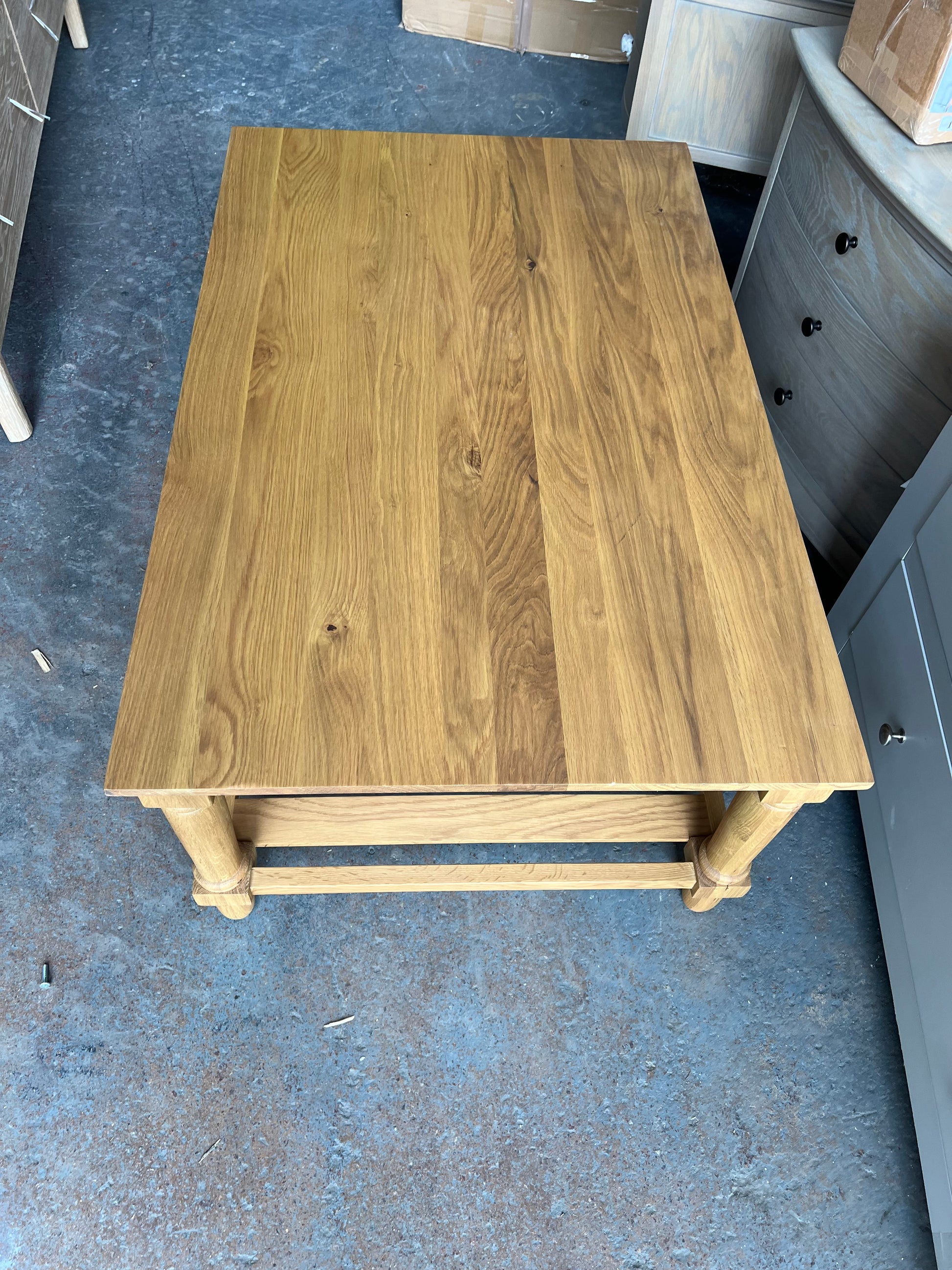 ELKSTONE MELLOW OAK Coffee Table Quality Furniture Clearance Ltd