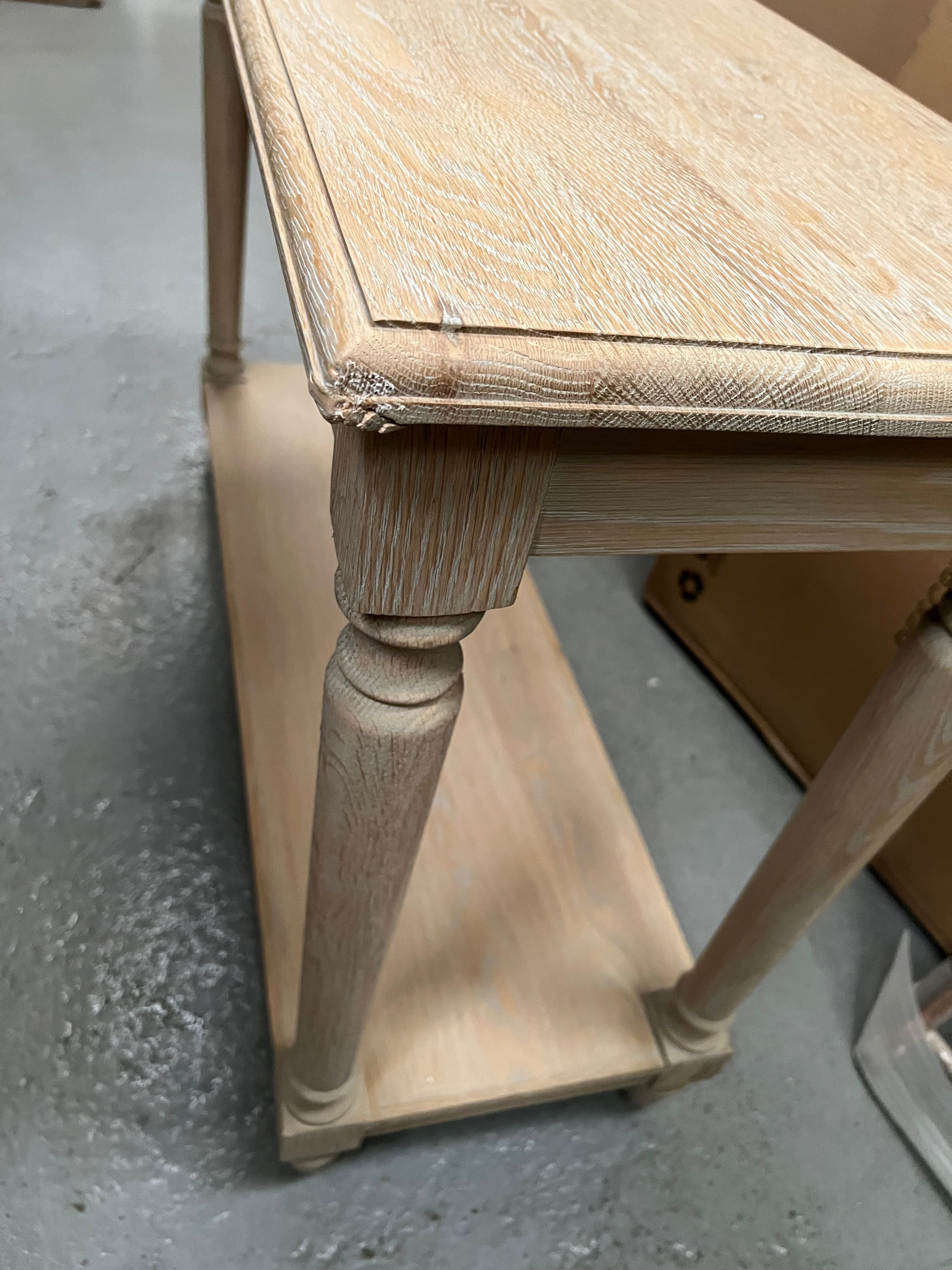 CAMILLE LIMEWASH OAK
Console Table Quality Furniture Clearance Ltd