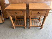 ELKSTONE MELLOW OAK
1 Drawer Bedside Table - set of 2 Quality Furniture Clearance Ltd