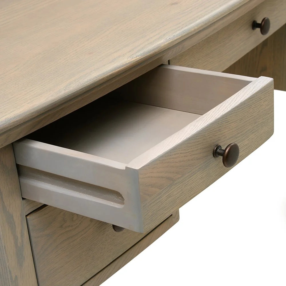 WINCHCOMBE SMOKED OAK Dressing Table Quality Furniture Clearance Ltd