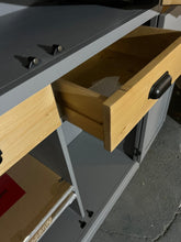 Load image into Gallery viewer, Painswick Storm Grey Double Farmhouse Larder furniture delivered
