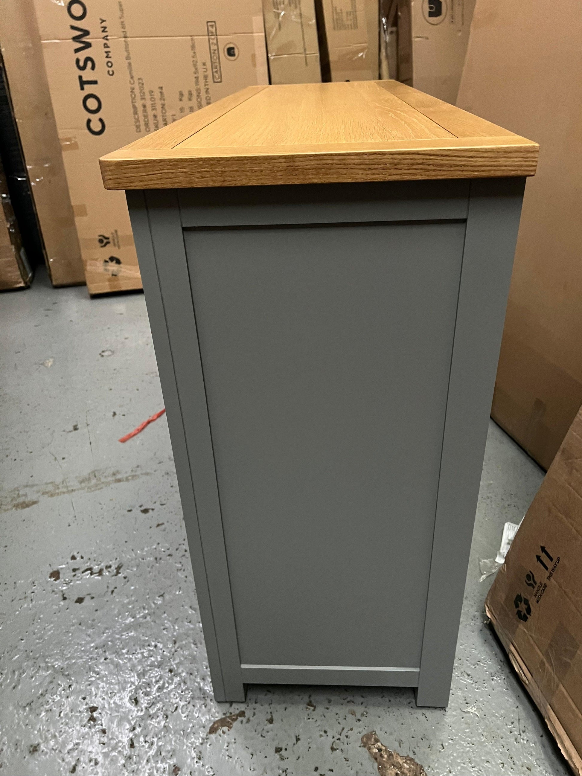 Sussex Storm Grey Large Sideboard furniture delivered