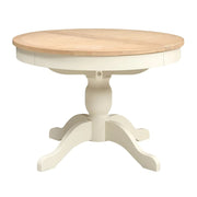 CHESTER CLASSIC CREAM
4-6 Seater Round Extending Dining Table Quality Furniture Clearance Ltd