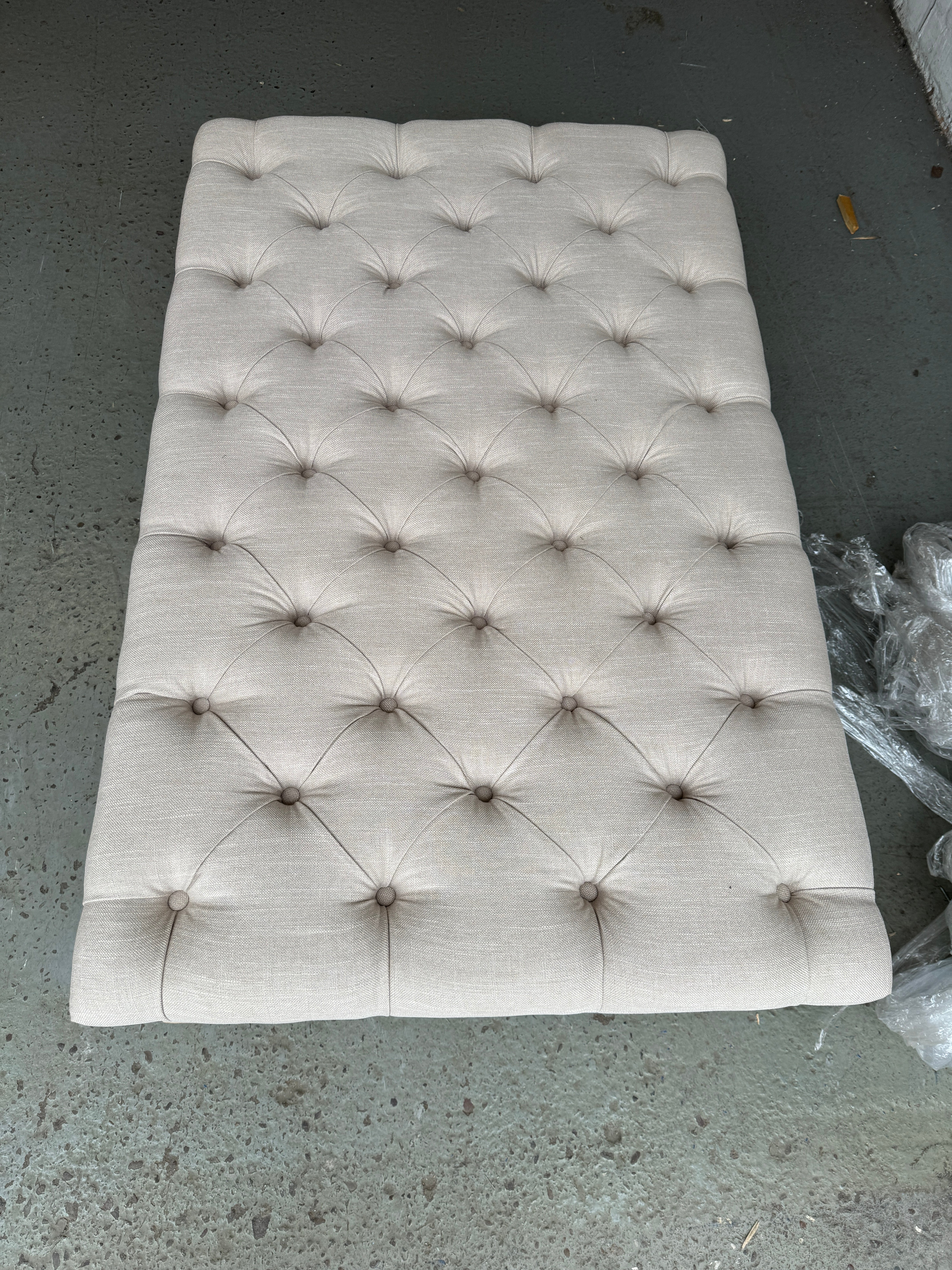 CLOVER
Rectangular Coffee Table with Shelf- Stone Linen Quality Furniture Clearance Ltd