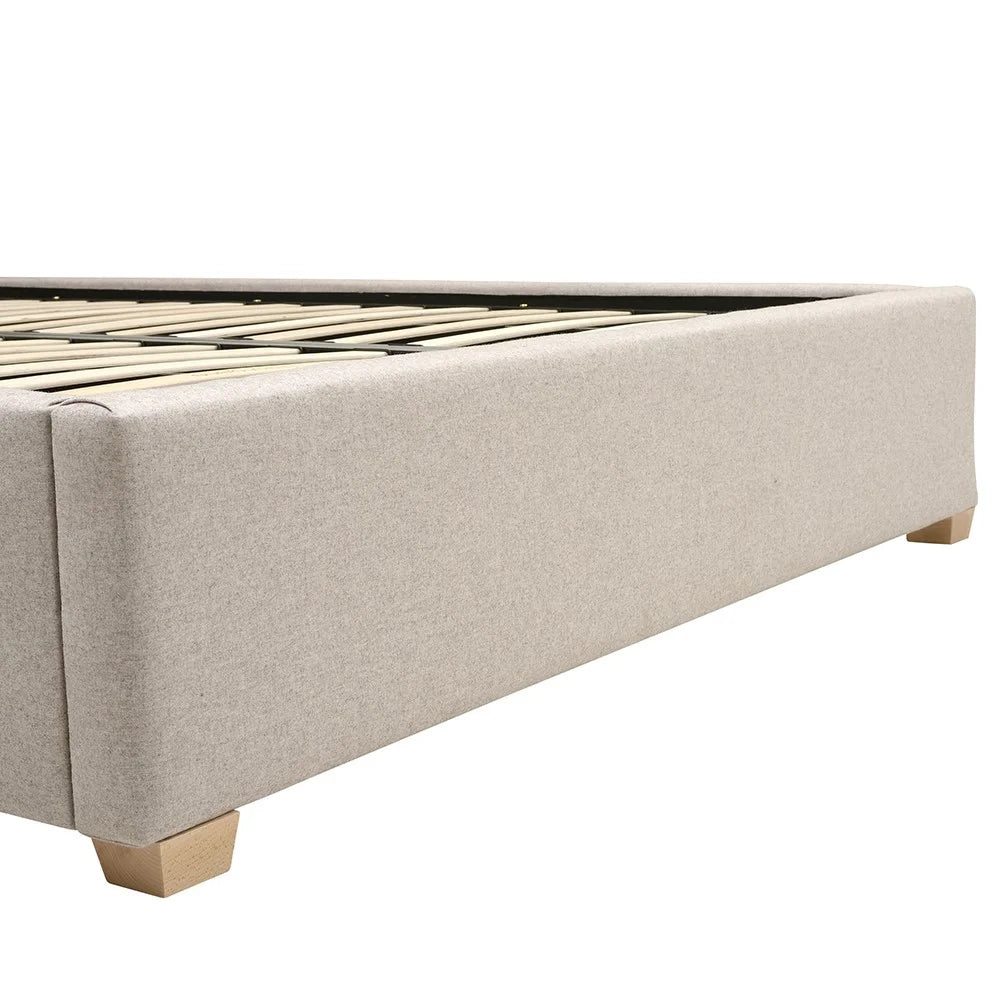 EVESHAM
Natural Tweed King Size Ottoman Bed Quality Furniture Clearance Ltd