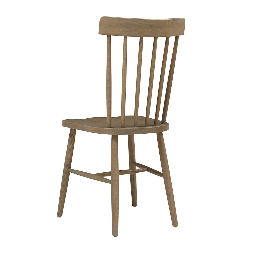 ELKSTONE SMOKED OAK
Spindleback Chair - set of two Quality Furniture Clearance Ltd