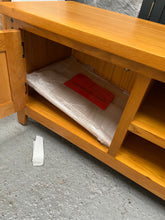 Load image into Gallery viewer, Oakland Rustic Oak Extra Large TV Stand Quality Furniture Clearance Ltd
