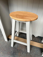 Load image into Gallery viewer, Portobello Grey Breakfast Bar Island with Stools. furniture delivered
