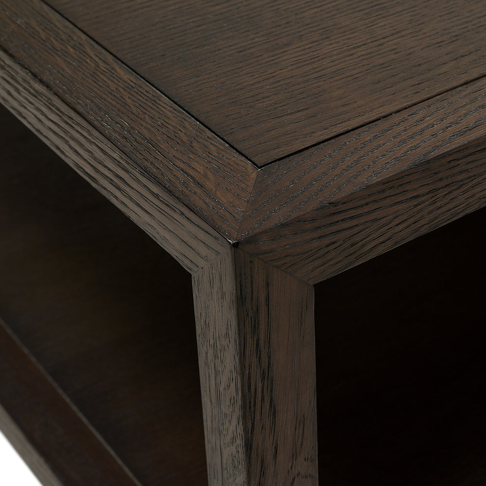 BLOCKLEY BROWN OAK Large Coffee Table Quality Furniture Clearance Ltd