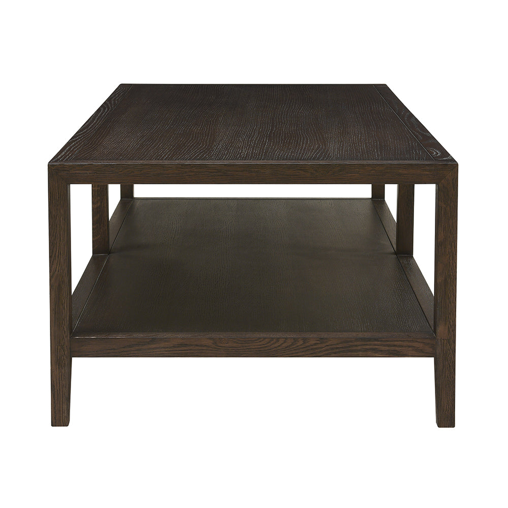 BLOCKLEY BROWN OAK Large Coffee Table Quality Furniture Clearance Ltd