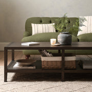 BLOCKLEY BROWN OAK Large Coffee Table Quality Furniture Clearance Ltd