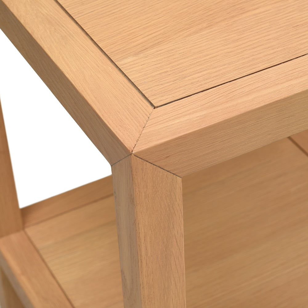 BLOCKLEY LIGHT OAK Side table Quality Furniture Clearance Ltd