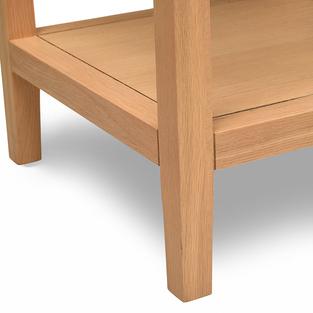 BLOCKLEY LIGHT OAK Side table Quality Furniture Clearance Ltd