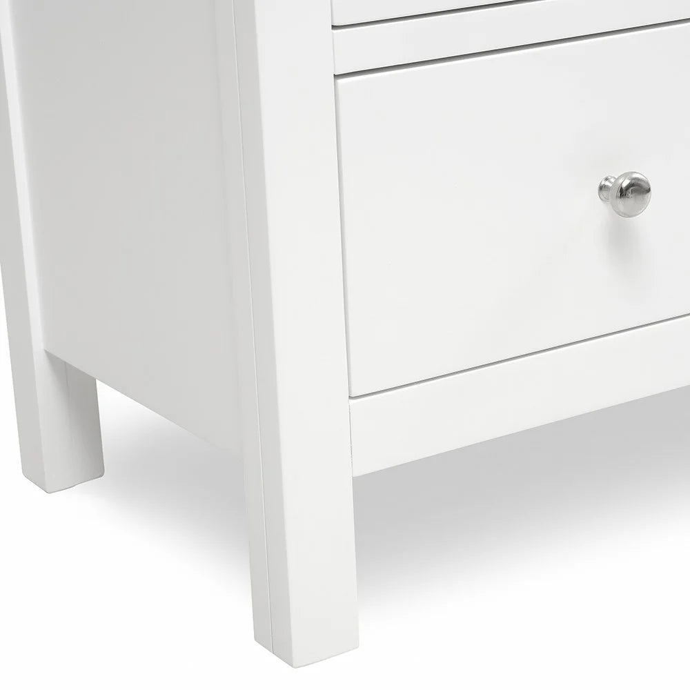 SIMPLY COTSWOLD PURE WHITE
5 Drawer Chest Quality Furniture Clearance Ltd