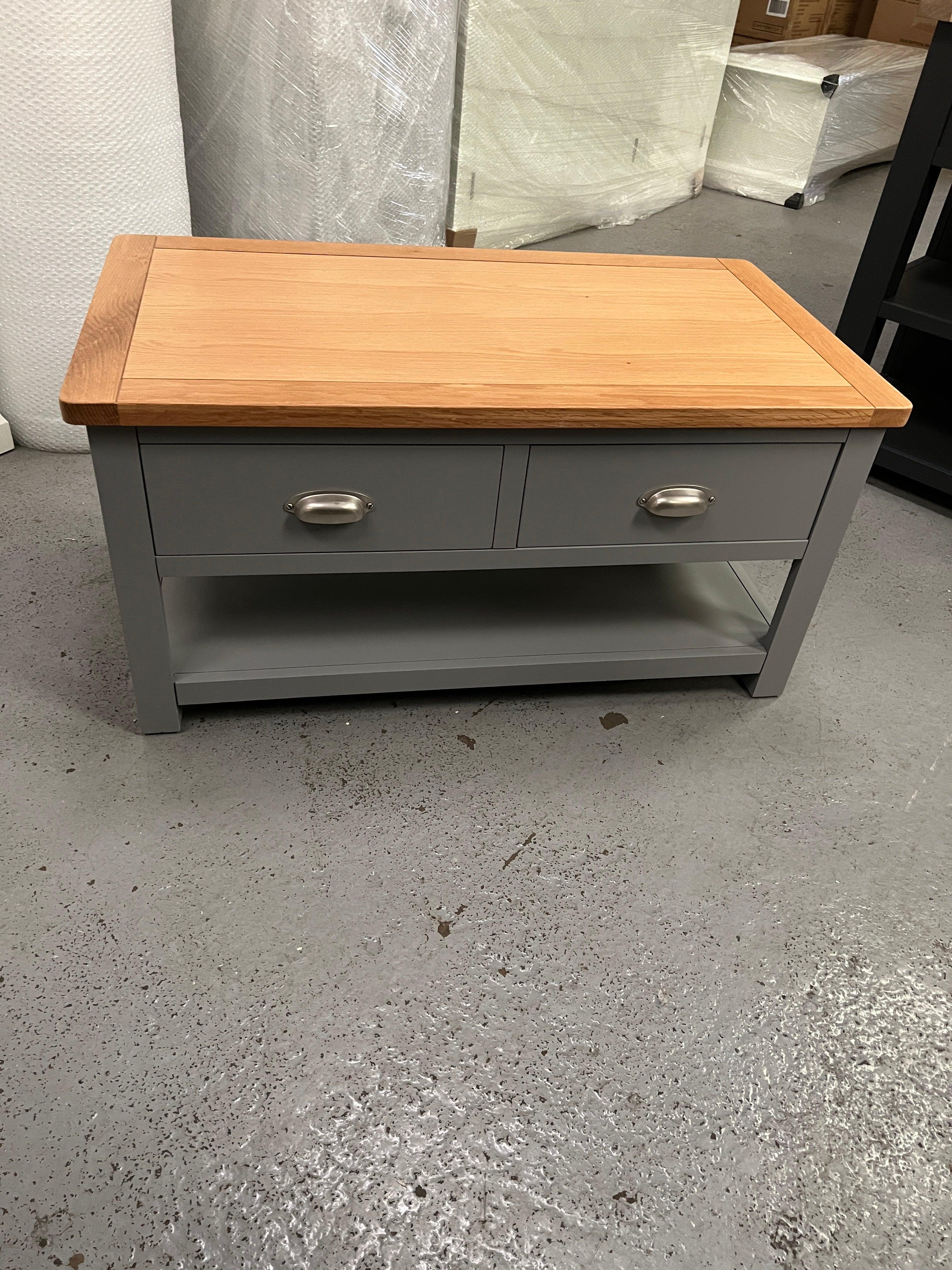 Sussex Storm Grey Coffee Table. furniture delivered 