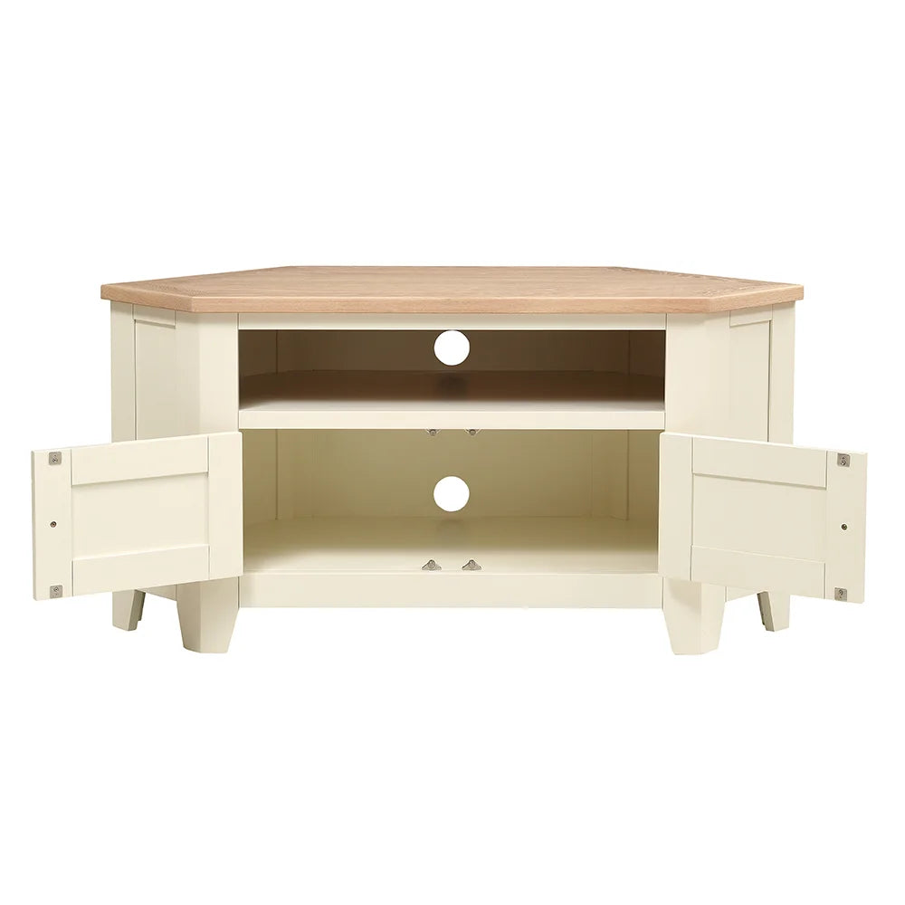 CHESTER CLASSIC CREAM
Corner Tv Stand up to 55" Quality Furniture Clearance Ltd