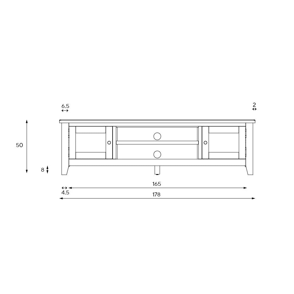 CHESTER DOVE GREY
Extra Large TV Stand up to 75" furniture delivered