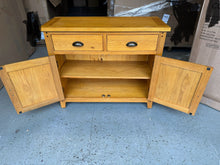 Load image into Gallery viewer, oakland rustic oak small sideboard Quality Furniture Clearance Ltd
