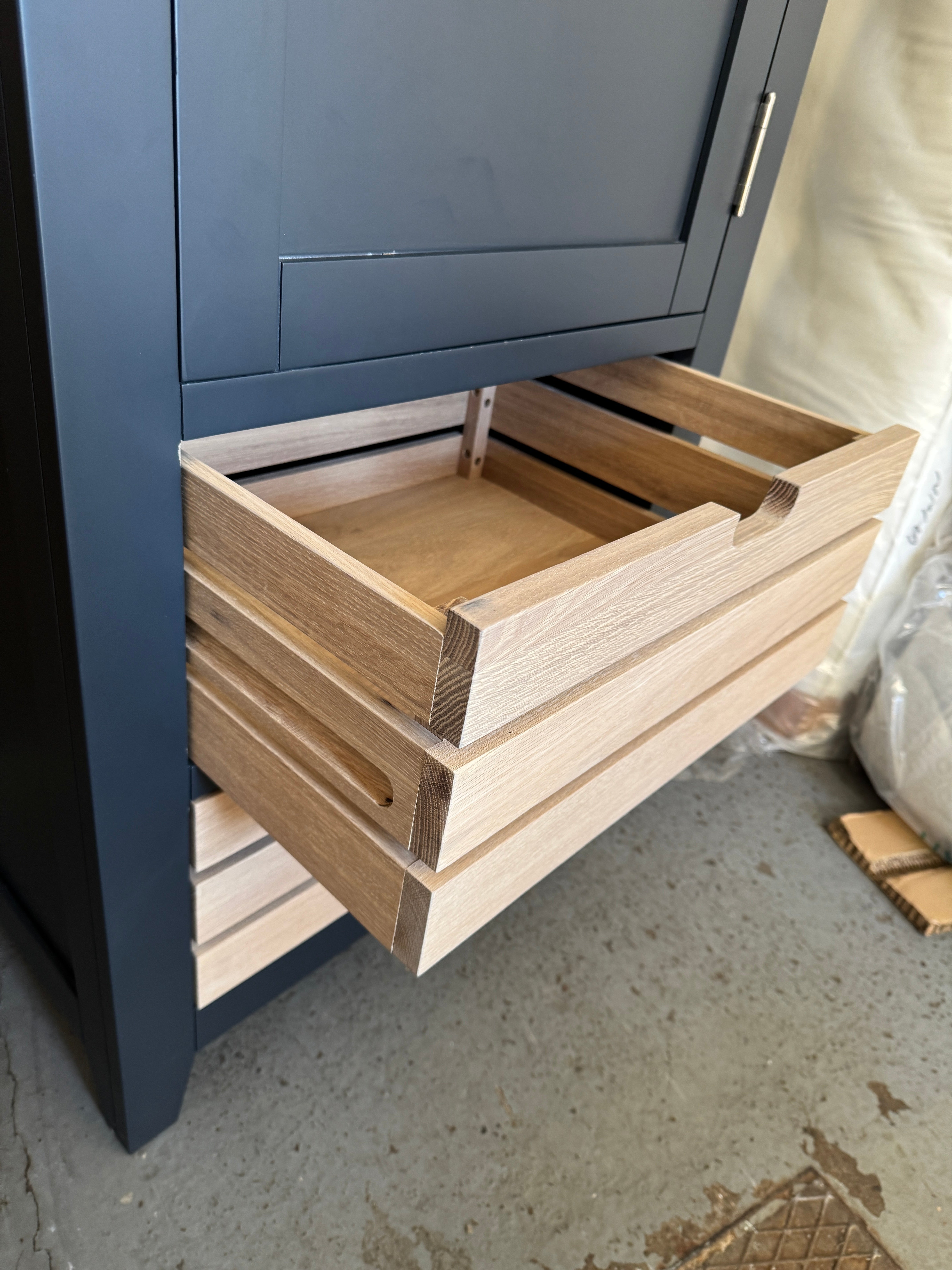 CHESTER CHARCOAL 
Narrow Larder Quality Furniture Clearance Ltd