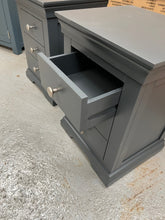 Load image into Gallery viewer, CHANTILLY DUSKY BLACK Set of 2 Bedside Tables Quality Furniture Clearance Ltd
