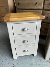 Load image into Gallery viewer, Lundy Stone 3 Drawer Bedside Chest Set Of 2 Quality Furniture Clearance Ltd
