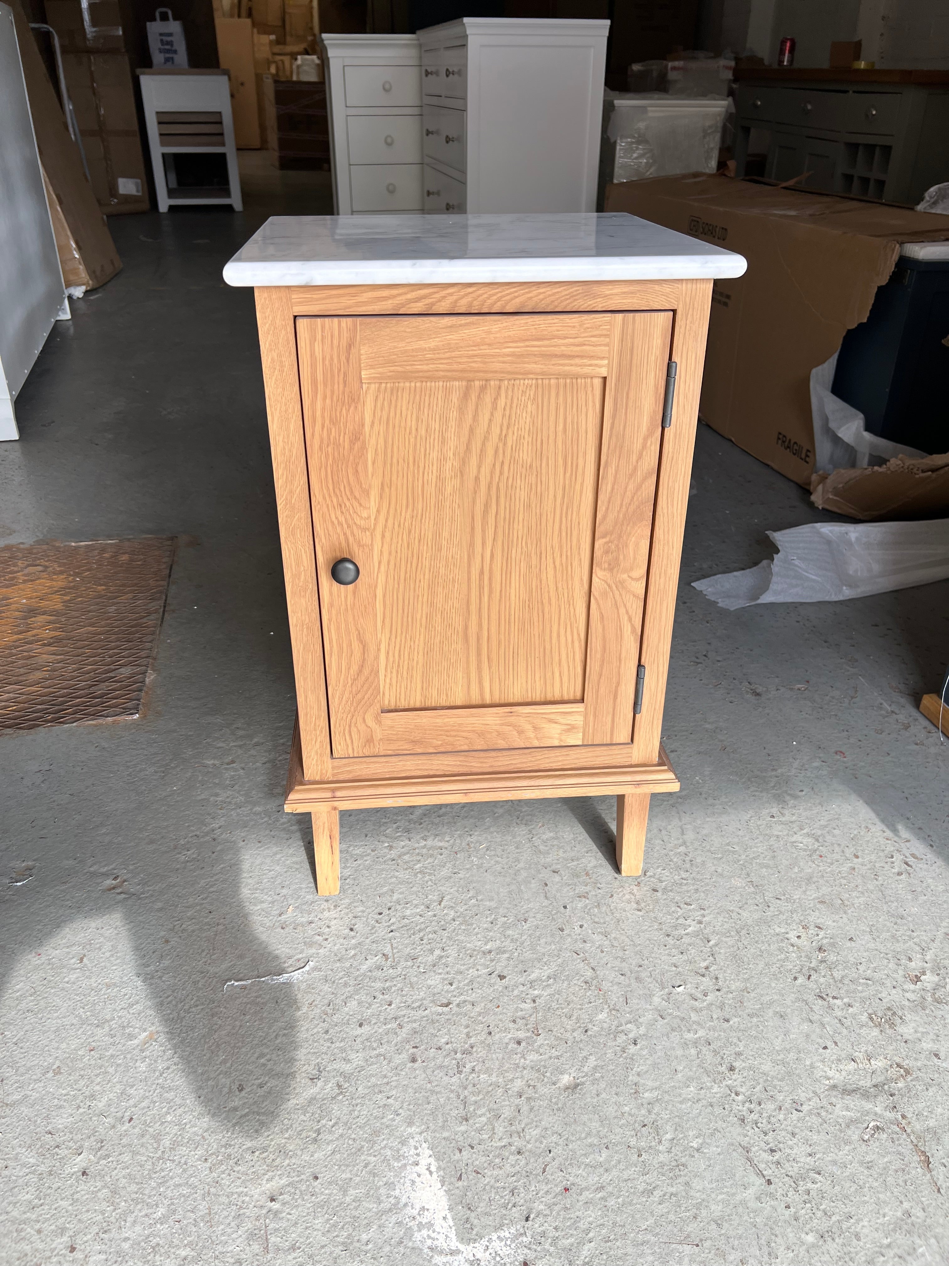 ELKSTONE MELLOW OAK
Marble Topped Cupboard Quality Furniture Clearance Ltd