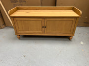 ELKSTONE MELLOW OAK
Hidden Shoe Storage Bench Quality Furniture Clearance Ltd