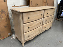 Load image into Gallery viewer, Camille Limewash Oak 6 Drawer Chest Quality Furniture Clearance Ltd
