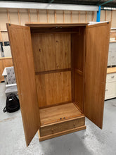 Load image into Gallery viewer, Appleby Light Oak Double Wardrobe with Mirrors Wardrobe. furniture delivered 
