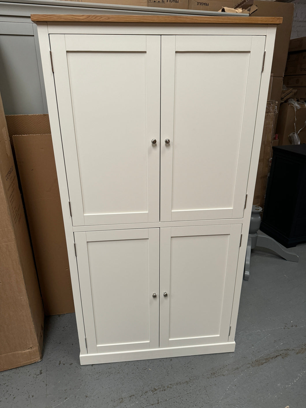 SIMPLY COTSWOLD CLASSIC CREAM Double Larder furniture delivered