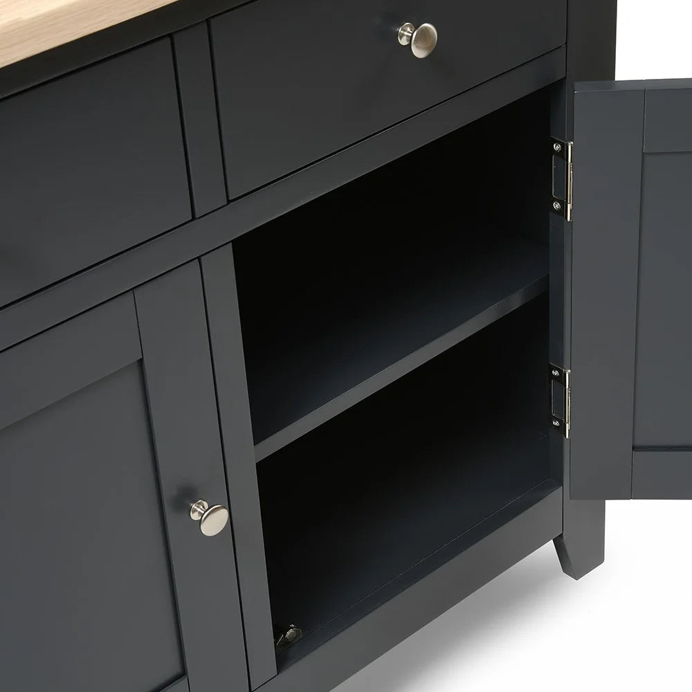 CHESTER CHARCOAL
Large Sideboard Quality Furniture Clearance Ltd