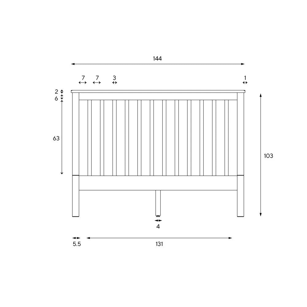 CHESTER PURE WHITE
Double Bed Quality Furniture Clearance Ltd