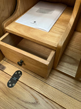 Load image into Gallery viewer, Oakland Rustic Oak Writing Bureau furniture delivered
