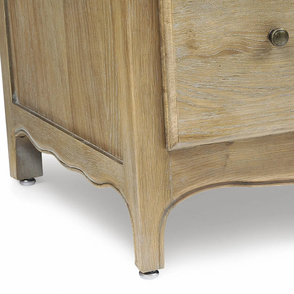 Camille Limewash Oak Triple Wardrobe furniture delivered