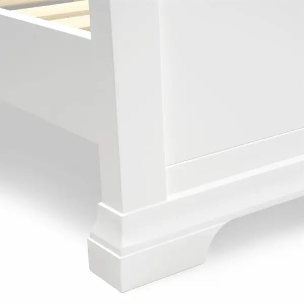CHANTILLY WARM WHITE
4ft 6" Double Bed Quality Furniture Clearance Ltd